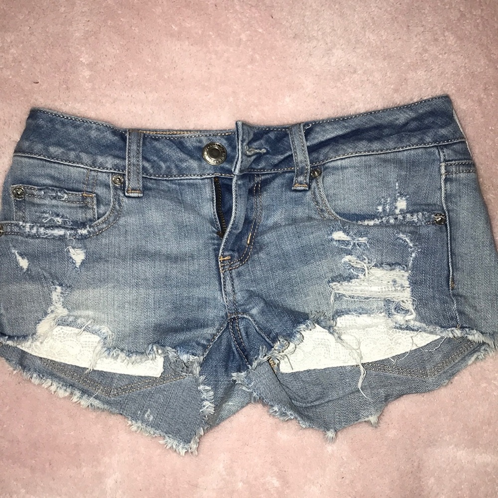 American Eagle super low shortie